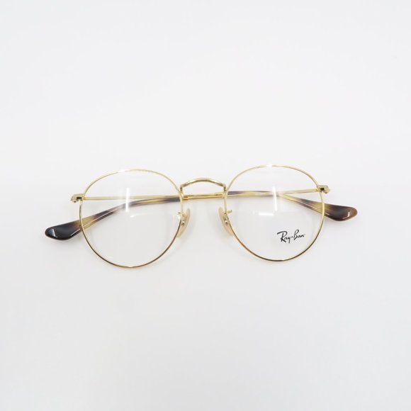 Ray-Ban RB 3447V 2500 Unisex Round Gold/Tortoise - Picture 5 of 6